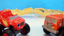 BLAZE AND THE MONSTER MACHINES Trucks Coaches Tonka Climb Overs Treader in Monster Truck Race-PMnCTm0