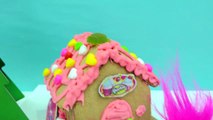 DIY Poppy   Branch Trolls Rainbow Candy Christmas Gingerbread House  Kit - Cookieswirlc Video-DieGQopD