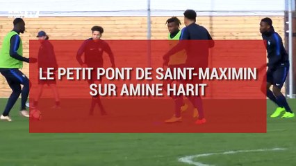 Le petit pont de Saint-Maximin sur Harit en France U20