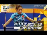2016 Qatar Open Highlights: Ding Ning vs Liu Shiwen (Final)