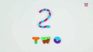 ers with Play Doh Stop Motion for Kids _ Candy Sticks Number