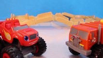 BLAZE AND THE MONSTER MACHINES Trucks Coaches Tonka Climb Overs Treader in Monster Truck Race-PMnCTm09V