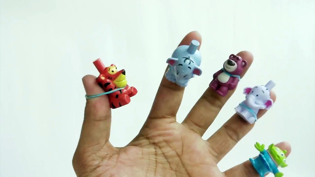 Winnie-the-Pooh Finger Family Nursery Rhymes Lyrics