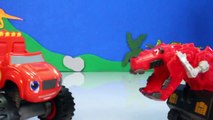 DINOTRUX Toys Ty RUX (Dinosaurs & Trucks) Gets Help from BLAZE AND THE MONSTER MACHINES Toypals.tv-zeDzItn7