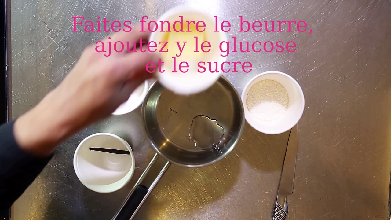 Réaliser le croustillant coco