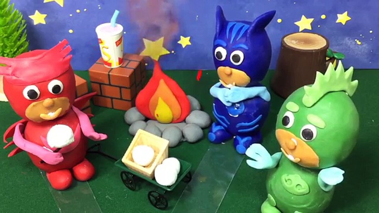 PJ Masks Play-Doh Peeing Potty Training Episode Compilation in English