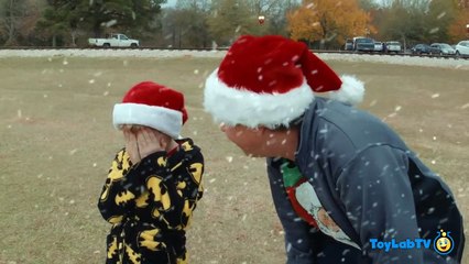 TRAIN RIDE TO SEE SANTA CLAUS! The Polar Express w_ Christmas Surprise Present Kid Family Fun Event-jpK0