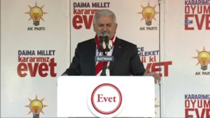 Başbakan Binali Yıldırım: "Bu Alçaklar, Bölücüler, Ne Fetö'cüsü Ne PKK'lısı Birliğimizi,...