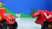 DINOTRUX Toys Ty RUX (Dinosaurs & Trucks) Gets Help from BLAZE AND THE MONSTER MACHINES Toypals.tv-zeDzIt