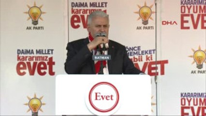 Batman- Başbakan Binali Yıldırım Batman'da Konuştu- 4