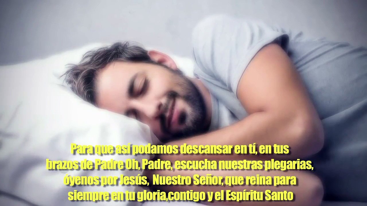 ORACIÓN PARA DORMIR BIEN Y CONCILIAR EL SUEÑO ( para escuchar con audífonos ) ᴴᴰ