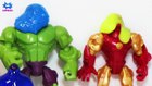 Superhero SLIME SURPRISE _ Guess The Superheroes Game _ Spiderman Batman Iron Man Toys