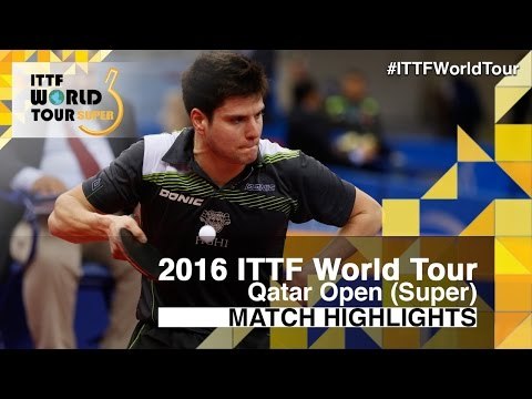 2016 Qatar Open Highlights: Dimitrij Ovtcharov vs Kenta Matsudaira (R1)