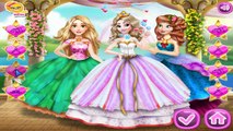 Disney Princesses Elsa Rapunzel and Ariel Wedding Day w/ Jack Flynn & Eric - Dress Up Game