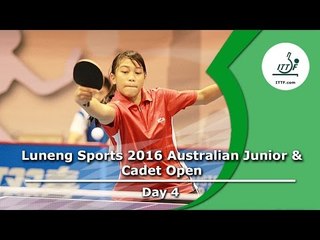 Day four, Luneng Sports Australian Junior and Cadet Open