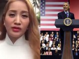 Khánh Thi bất ngờ nói về điều không hài lòng khi đi gặp Tổng thống Obama [Tin Việt 24H]