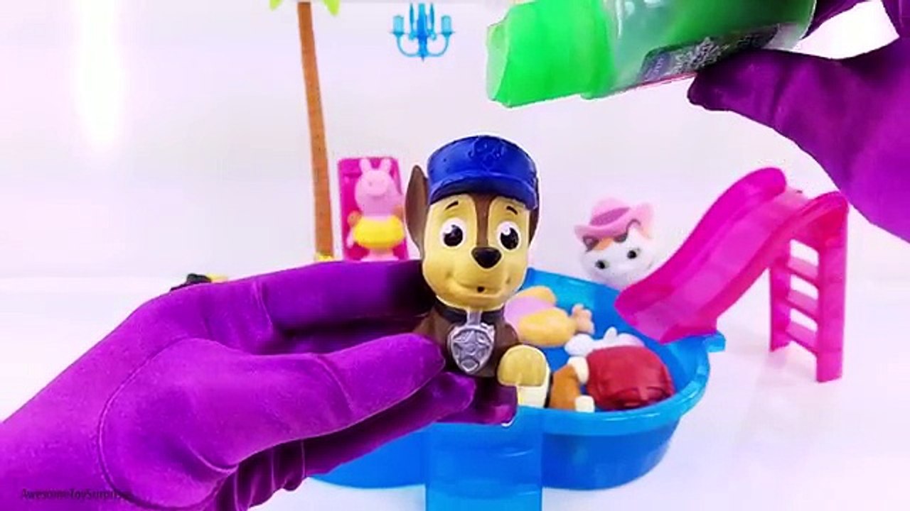 Disney Frozen Bath Paint Paw Patrol Bath Squirters Pool Party Toy Surprises Learn Colors