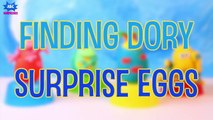Disney FINDING DORY Play Doh Surprise Eggs Opening Toy Surprises for Kids by ABC Surprises