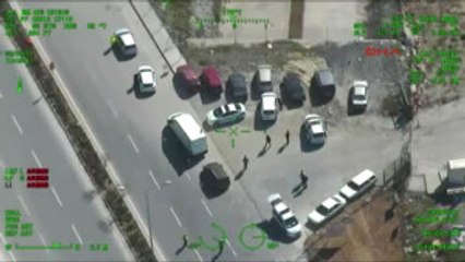 Istanbul'da 'Kurtkapanı 2' Denetimi Polis Helikopterinden Böyle Görüntülendi