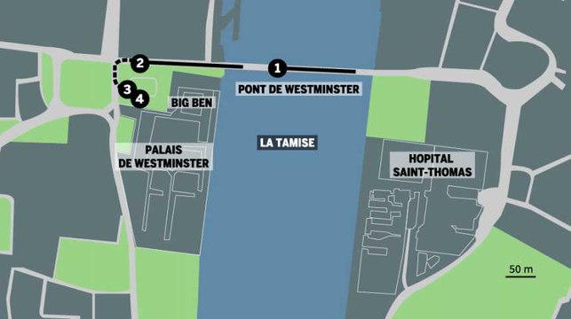 Attentat de Londres : le déroulé des évènements