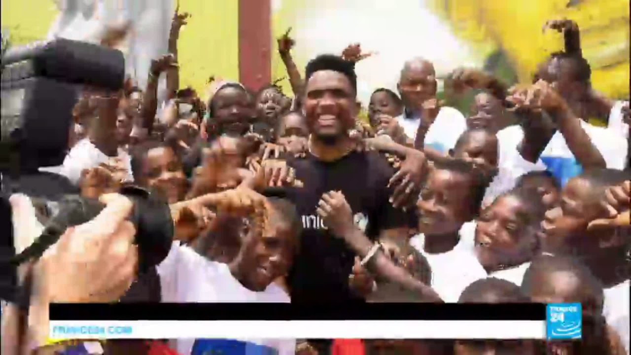 #Cameroun : Ambassadeur de l'UNICEF, Samuel Eto'o​ est de retour au pays !