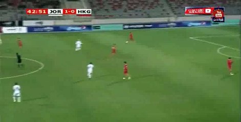 Hamza Al-Dardour Goal HD - Jordan 2-0 Hong Kong 23.03.2017