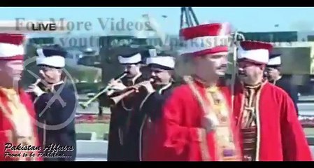 Pakistan Day 23 March 2017 Parade Turkish Military Band Mehtar Amazing Performance