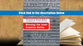Audiobook  The War of Art: Winning the Inner Creative Battle For Kindle