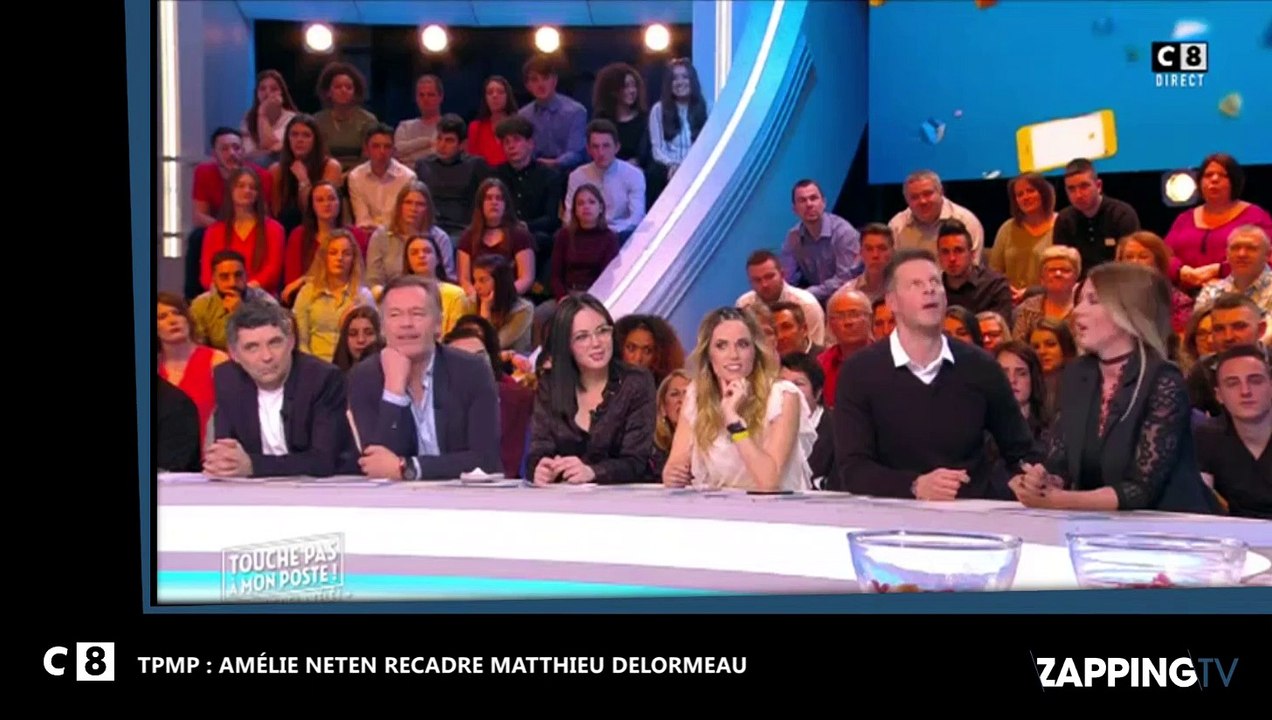 Matthieu Delormeau – TPMP : Le chroniqueur violemment rembarré par Amélie Neten