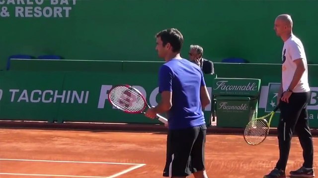ATP - Monte-Carlo Rolex Masters 2017 - Jean Couvercelle Je vois Roger Federer faire directement Roland-Garros