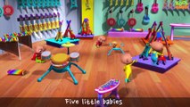 Five Little Babies Celebrating Thanksgiving | Thanksgiving Songs | Zool Babies Fun Songs