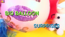 Giant Frozen Balloon Surprise _ Frozen, Hello Kitty, MLP Toy Surprises by ABC Unboxing