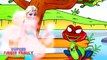 Mega Gummy Bear - PLAYING BASKETBALL Finger Family l Spiderman and Elsa Funny Pranks Compi