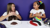 Giant Gummy Worm Candy Challenge VS Super Gross