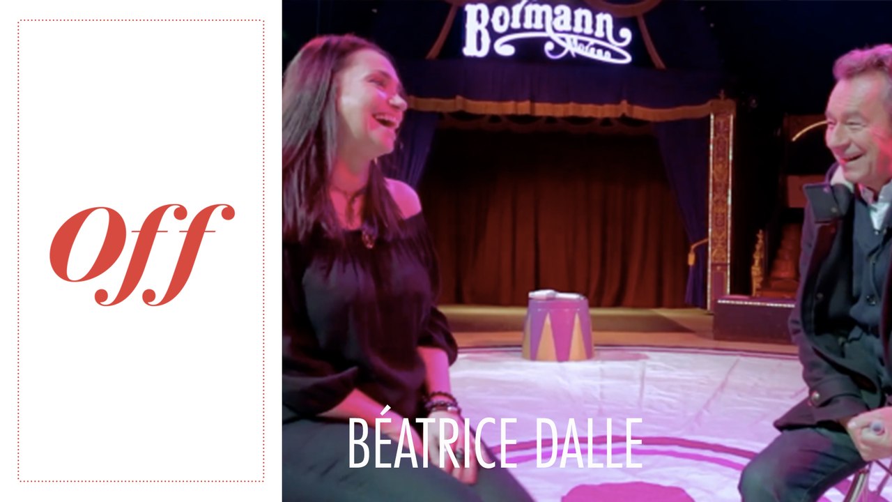 Michel Denisot et  Béatrice Dalle au Cirque Bormann  | OFF - 02 | VANITY FAIR