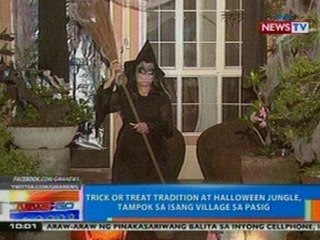 NTG: Trick or Treat tradition at Halloween Jungle, tampok sa isang village sa Pasig
