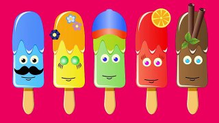 Ice Cream Finger Family Rhyme Super Simple Song for Kids