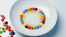 IDEAS CREATIVAS / Super Simple de Ver cómo hacer un arco iris con los M&ms