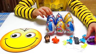 Surprise Eggs Merry Christmas NEW 2016 - Kinder Egg Surprise Toys For Kids Videos For Children