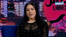 مذيعة قناة تونسنا رندة سعداوي تنفعل في وجه الستاجار الذي اتهمها بالتعري