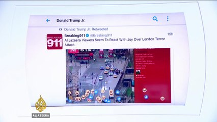 Social media distortion in wake of Westminster attack