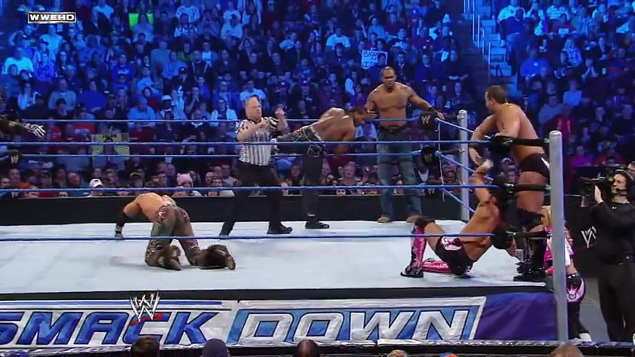 SmackDown  R-Truth & John Morrison vs. Cryme Tyme vs. The