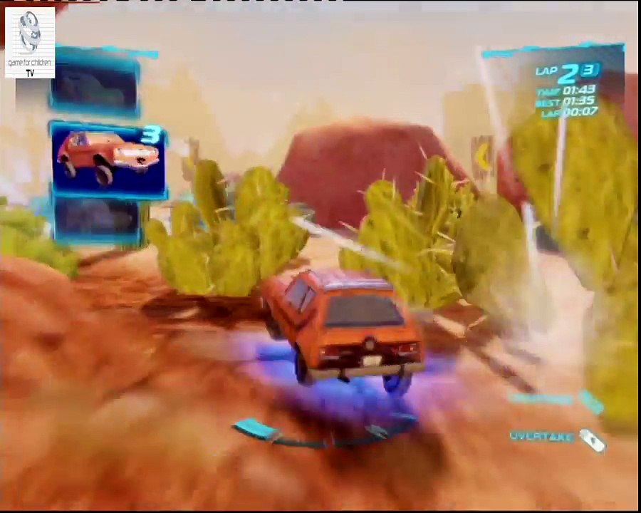 Cars 2 Game - Acer - Canyon Run - Disney Car Games - Eng