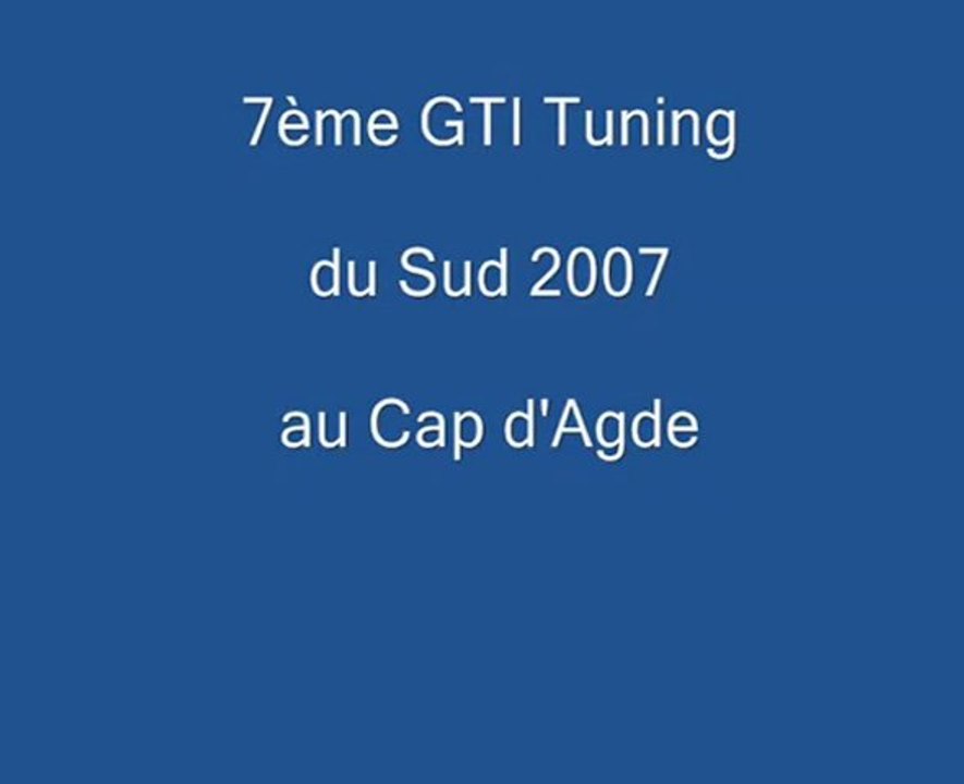 GTI Tuning Cap d'Agde 2007
