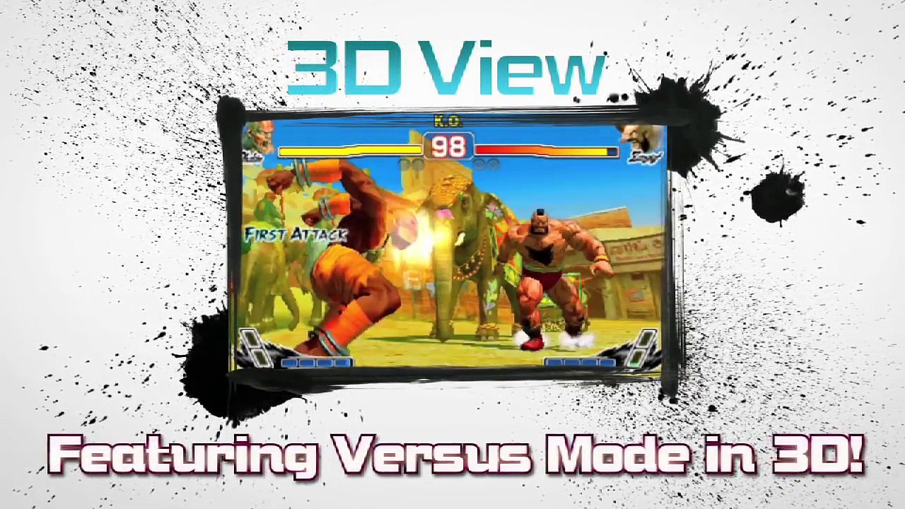 Super Street Fighter IV 3D Edition (3DS) - Trailer