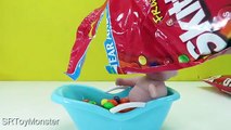 Muñequita De La Hora Del Baño De Burbujas Cinética De Arena Play Doh Juguetes Huevos Sorpresa A Aprender Los Colores