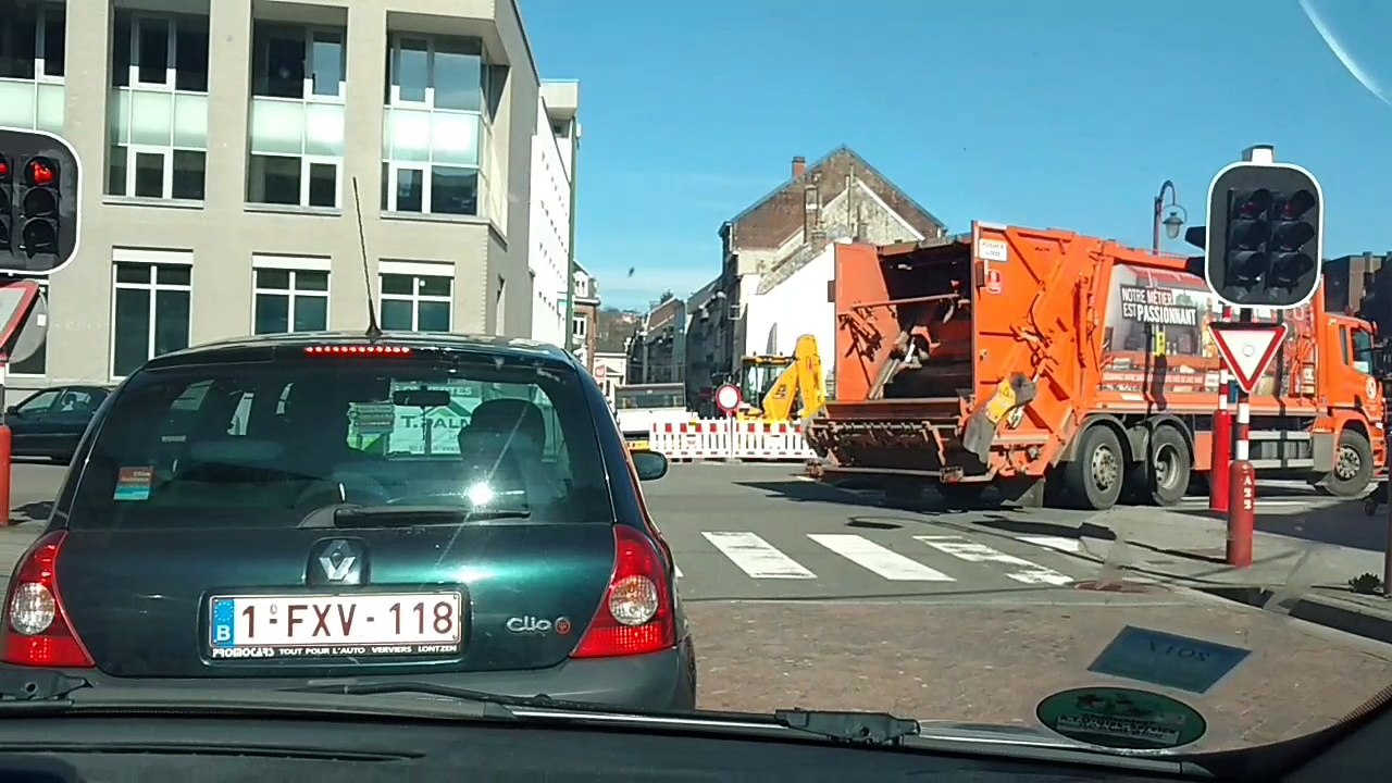 Rue de Heusy fermée : On a testé les longues déviations