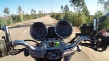 Suzuki Bandit | National Road with pure engine sound