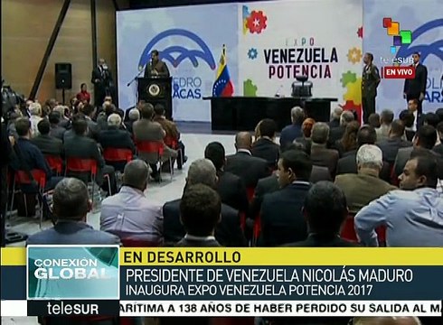 Presidente Nicolás Maduro: Se acabó el modelo rentista petrolero