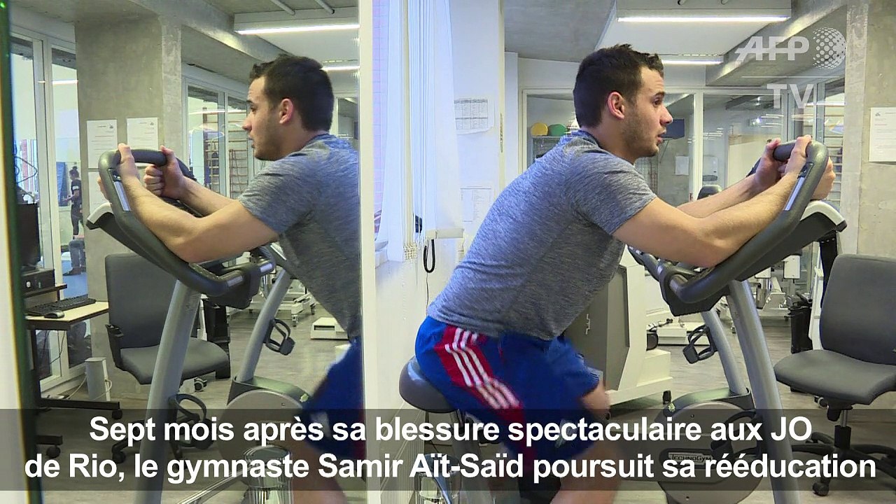 Samir Aït-Saïd rêve d'une médaille sept mois après son accident